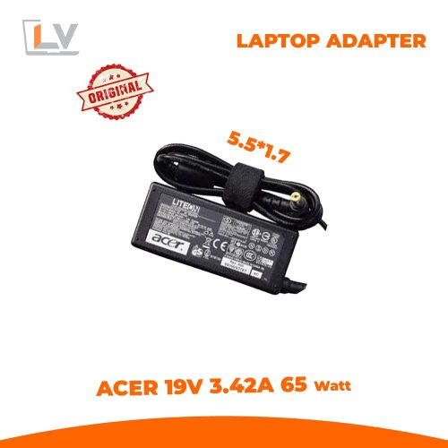 Acer 19V 3.42A 65W* Laptop Adapter in Bangladesh - LaptopVai