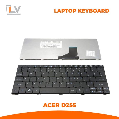 Replacement Keyboard for Acer Aspire One D255 / D255E / D257 / D260 / D270 . in Bangladesh - LaptopVai