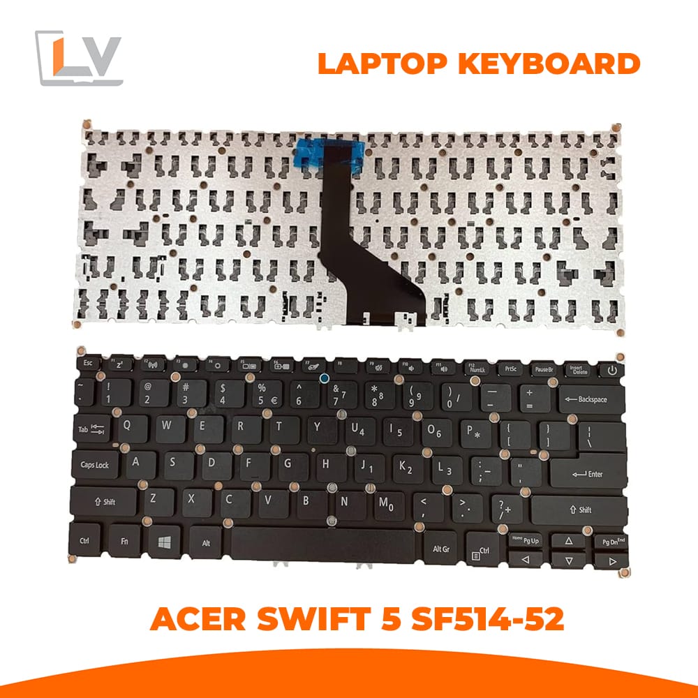 Backlit Replacement Keyboard for Acer Swift 5 SF514-52 / SF514 Backlit Replacement Keyboard for Acer Swift 5 SF514-52 / SF514 in Bangladesh - LaptopVai