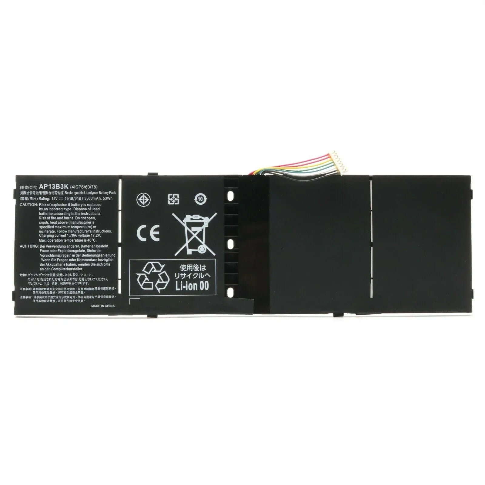 Acer AP13B3K Battery for Aspire M5-583P / R7-571 / V7-481 Acer AP13B3K laptop battery replacement - ACB111