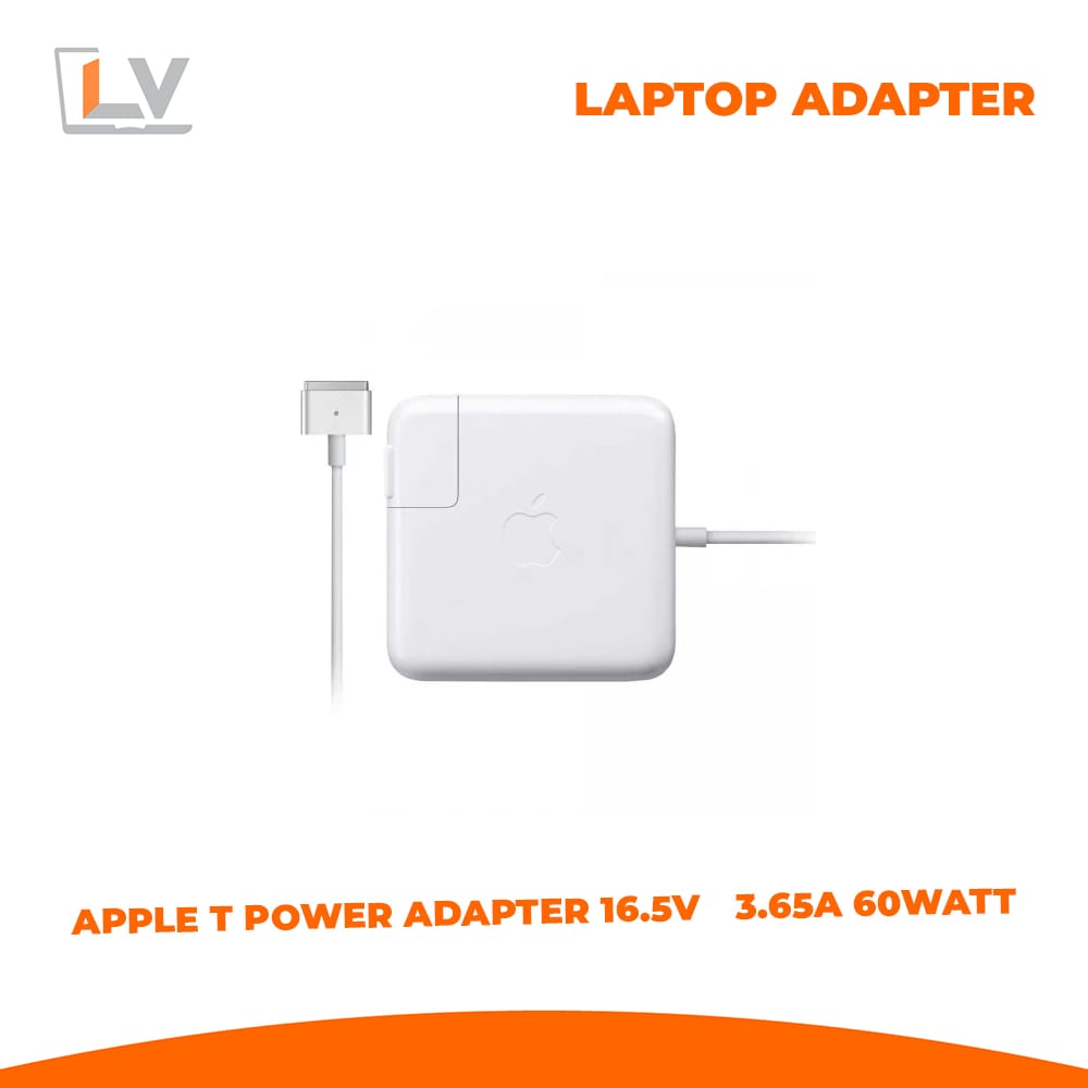 Apple MagSafe 2 60W Power Adapter – Original MacBook Charger | 16.5V 3.65A Apple MagSafe 2 60W Power Adapter – Original MacBook Charger | 16.5V 3.65A Replacement - LaptopVai
