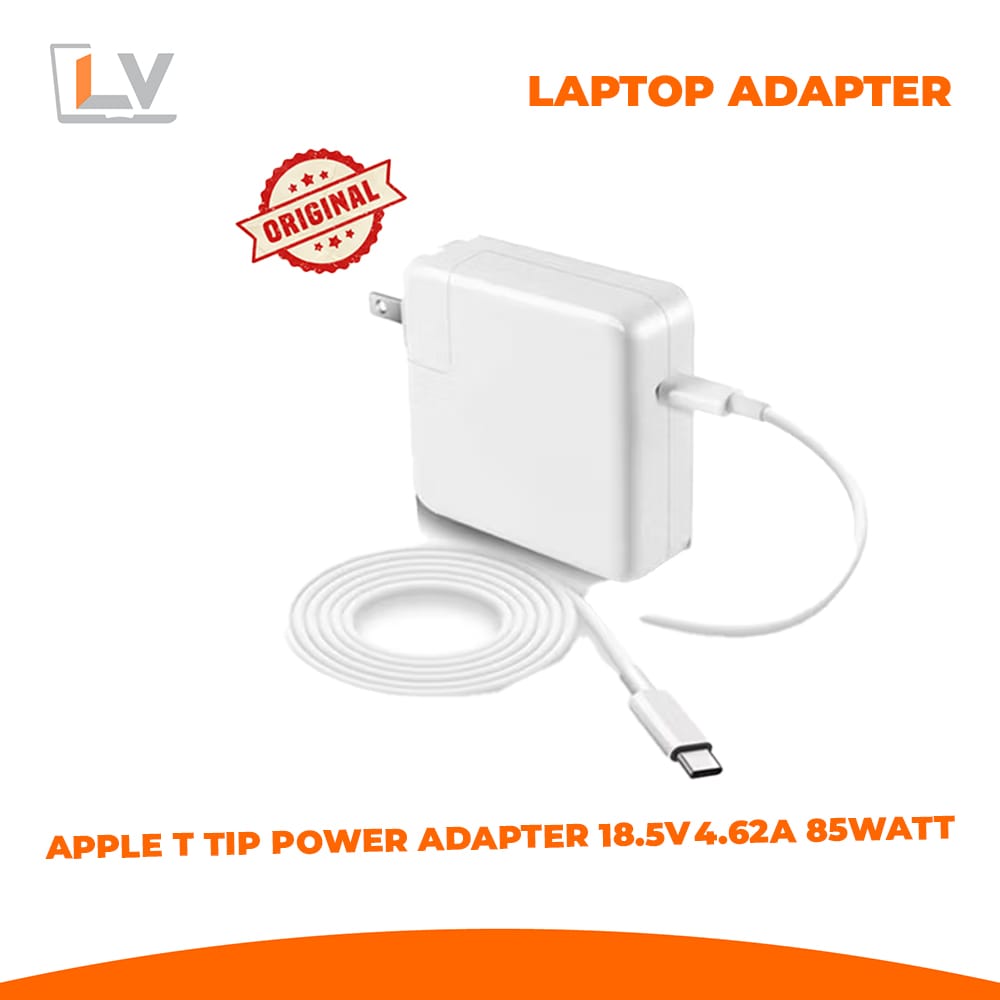 Apple 85W 18.5V 4.62A MagSafe 2 MacBook Laptop Charger Adapter 18.5V 4.62A Laptop Adapter in Bangladesh - LaptopVai