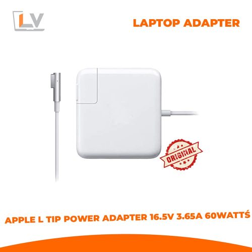 Apple MagSafe 1 60W Power Adapter – Original-Grade MacBook Charger | 16.5V 3.65A in Bangladesh - LaptopVai