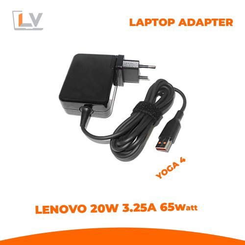 Lenovo 65 W Laptop Adapter – 20 V / 3.25 A Replacement - LaptopVai