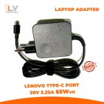 Original Lenovo 20V 3.25A 65Watt USB-C Type Laptop Adapter Charger Original Lenovo 20V 3.25A 65Watt USB-C Type Laptop Adapter Charger in Bangladesh - LaptopVai