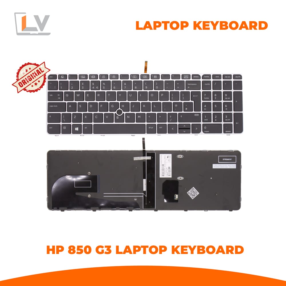 HP 850 G3 Replacement Laptop Keyboard HP 850 G3 LAPTOP KEYBOARD in Bangladesh - LaptopVai
