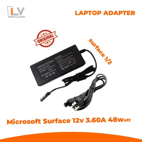 Microsoft Surface 1 / Surface 2 Original Power Adapter – 48W Charger with in Bangladesh - LaptopVai