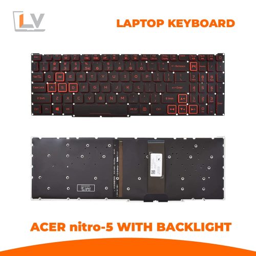 Backlit Replacement Keyboard for Acer Nitro 5 AN515 / AN515-51 / AN515-52 in Bangladesh - LaptopVai