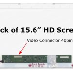 15.6-inch HD LED 40-Pin Laptop Display  (1366x768) Replacement Screen
