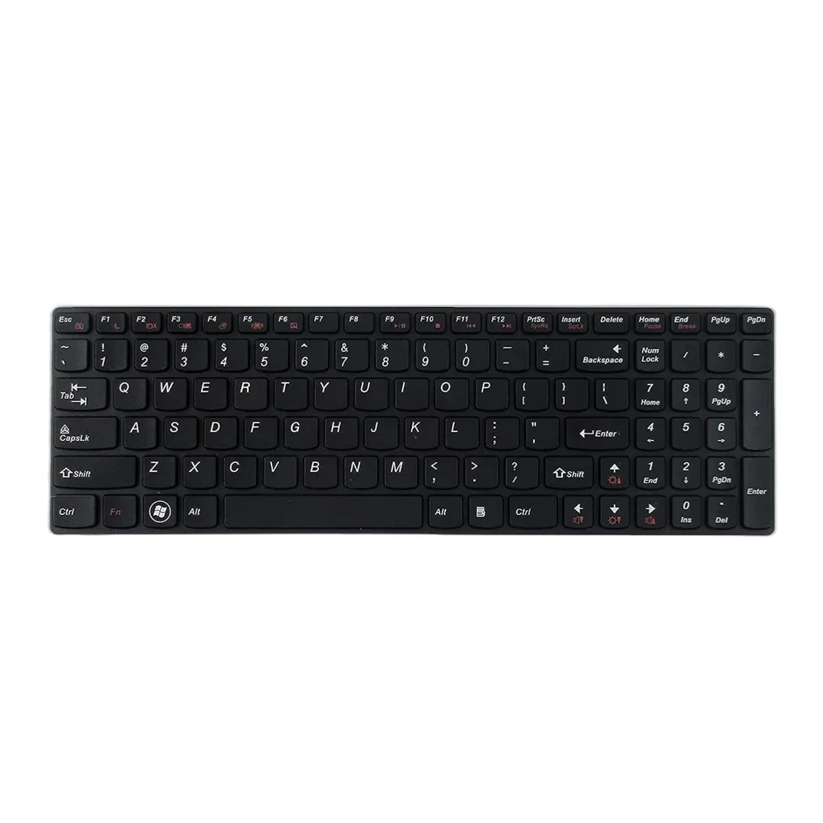 Lenovo IdeaPad G580 Keyboard with Frame Lenovo IdeaPad G580 Keyboard with Frame - genuine replacement laptop keyboard | LaptopVai Bangladesh