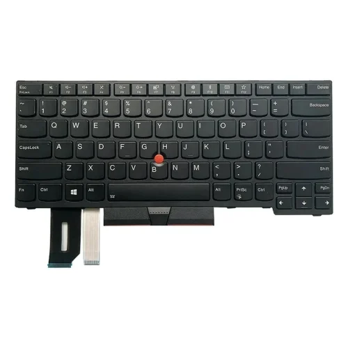 Lenovo ThinkPad T490 Keyboard with TrackPoint (Non-Backlit) - genuine replacement laptop keyboard | LaptopVai Bangladesh