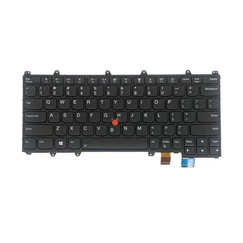 Lenovo ThinkPad X380 Yoga Backlit Keyboard with TrackPoint (Silver Frame) - genuine replacement laptop keyboard | LaptopVai Bangladesh