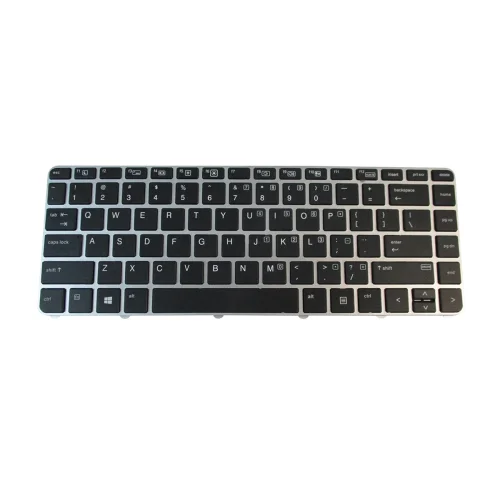 HP EliteBook 840 G3 / G4 Keyboard (Non-Backlit, Silver Frame)