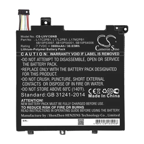 Lenovo L17M2PB2 Laptop Battery for V130 / V330-14 Series